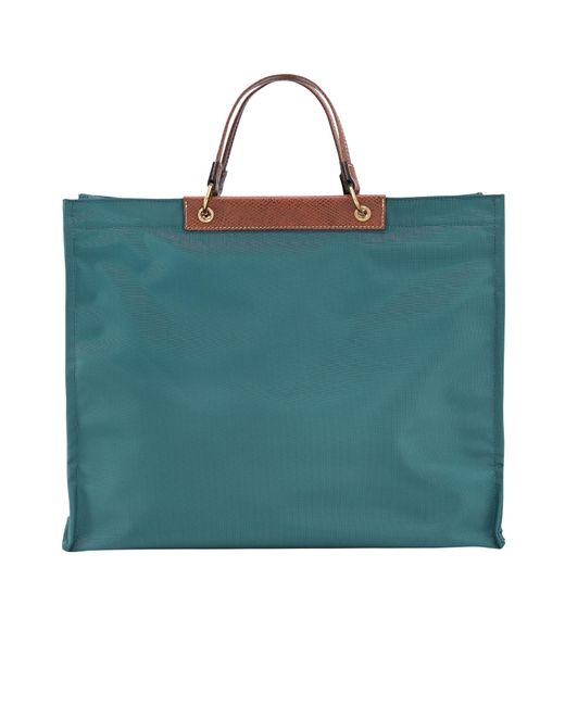 Longchamp Blue Large Cabas Tote Bag