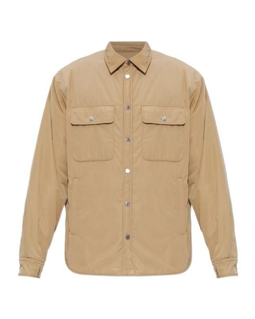 DSquared² Natural Insulated Button-Up Jacket for men