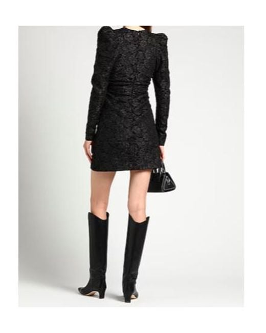 Ganni Black Short Dresses