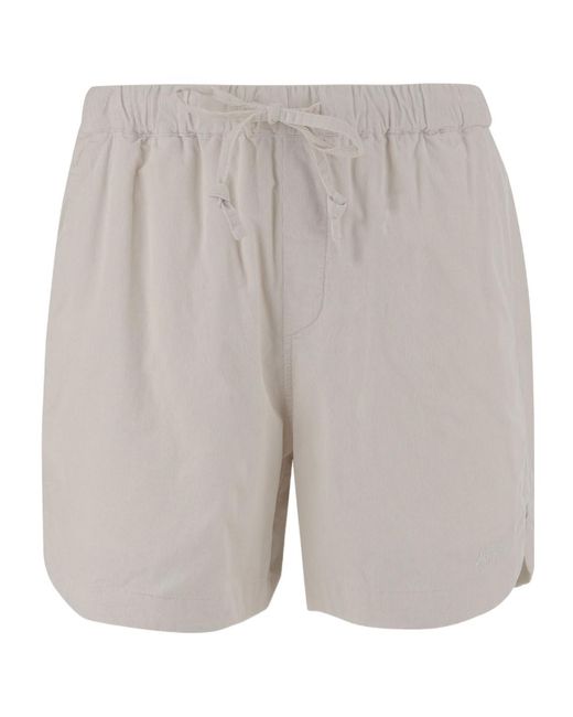 Autry Gray Corduroy Heritage Runner Shorts for men