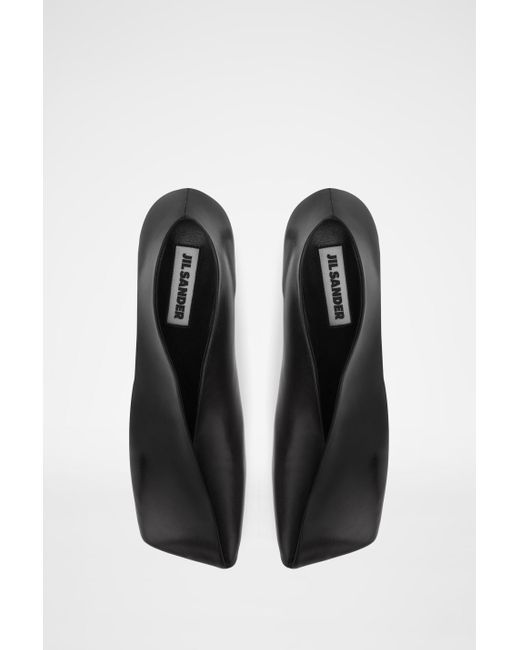 Jil Sander Black Pumps