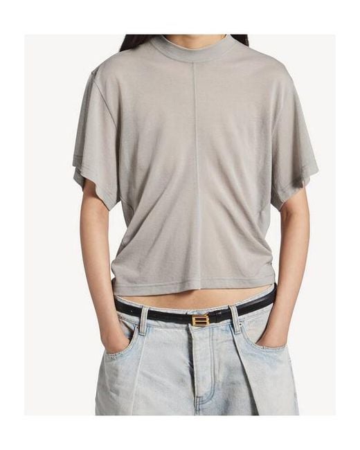 Balenciaga Gray Top