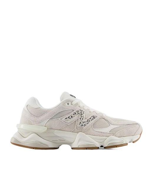 New Balance White 9060 Shoes for men