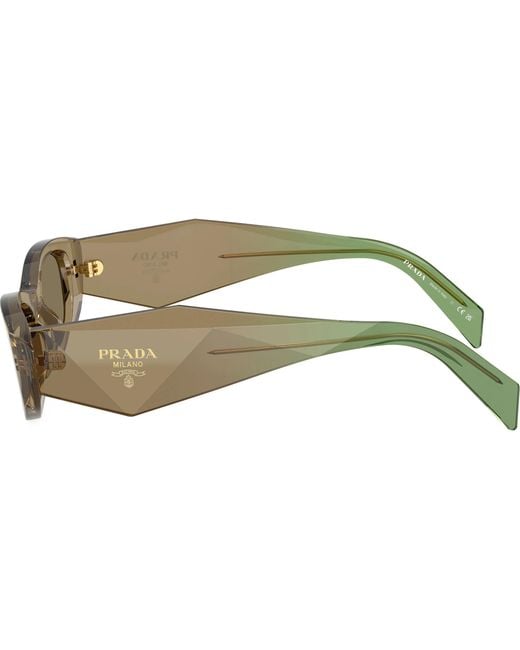 Prada Multicolor Eyewear Cat-Eye Sunglasses