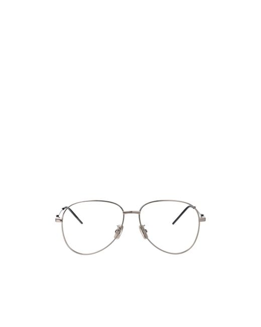 Givenchy White Round-Frame Glasses for men