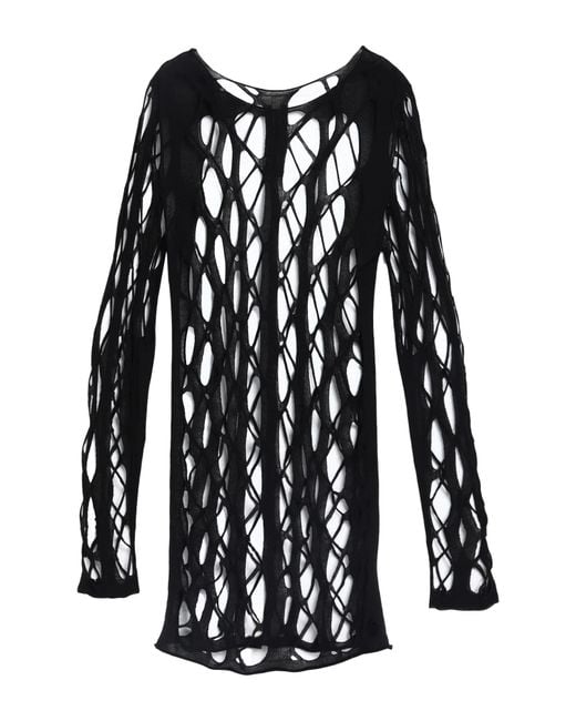 Rick Owens Black Solid Color T-Shirts