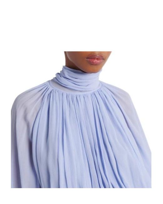 Stella McCartney Blue Fitted Mid-To-Long Length Dress