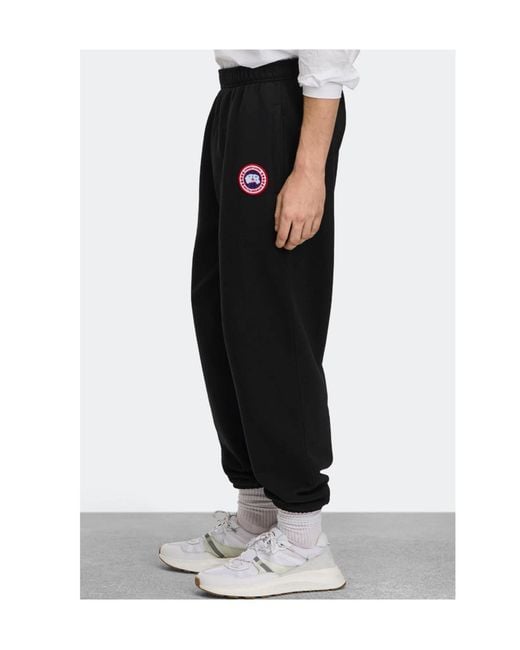 Canada Goose Black Rove Jogger Refined, Yet Relaxed. Its Midweight Comfort That Endures for men