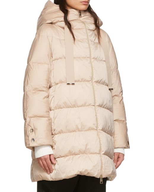 Herno Natural Coats Beige