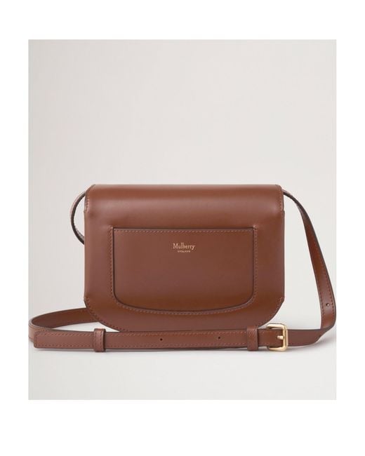 Mulberry Brown Small Pimlico Leather Satchel Bag