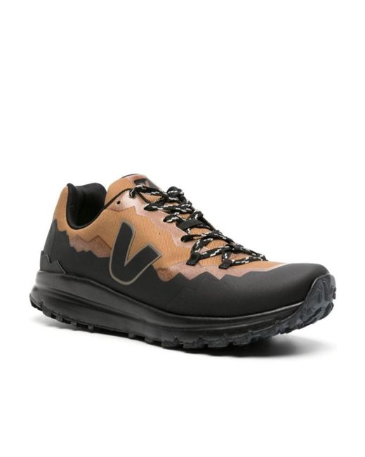 Veja Black Fitz Roy Lace-Up Sneakers for men