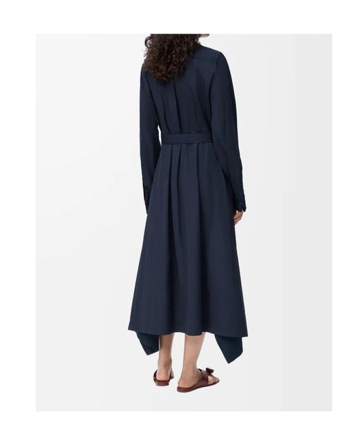 Loewe Blue Draped Dress