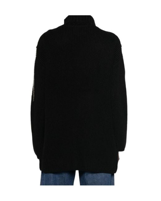 Pinko Black Long-Sleeved Sweater