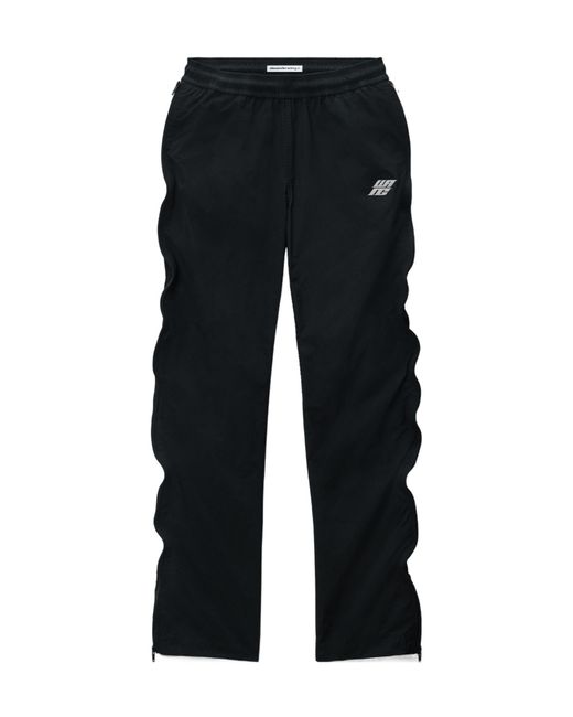 Alexander Wang Black Draped Track Pants