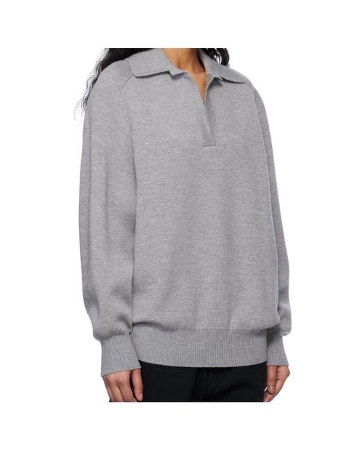 Khaite Gray Jonas Sweater