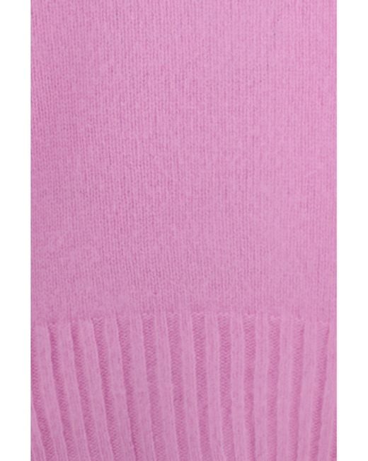 Tom Ford Pink Ribbed-Trim Long-Sleeve Sweater for men
