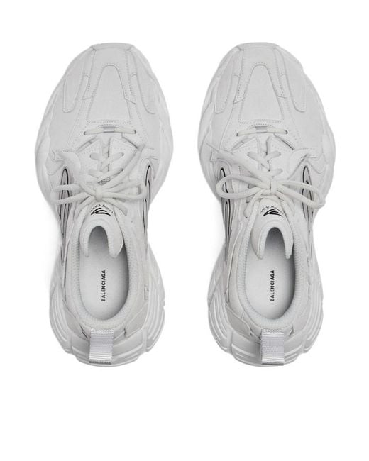 Balenciaga White "Monday" Sneaker for men