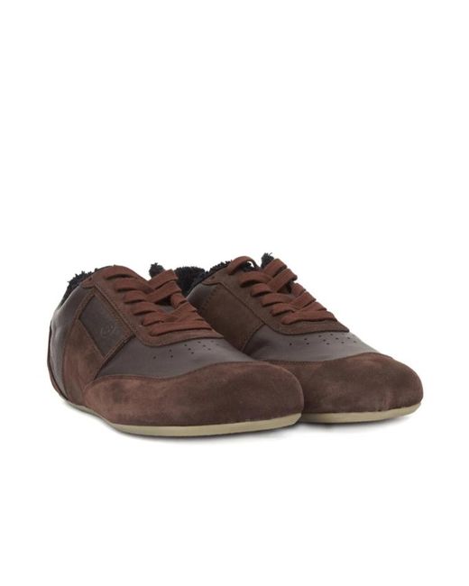 MM6 by Maison Martin Margiela Brown Anatomic Sneakers