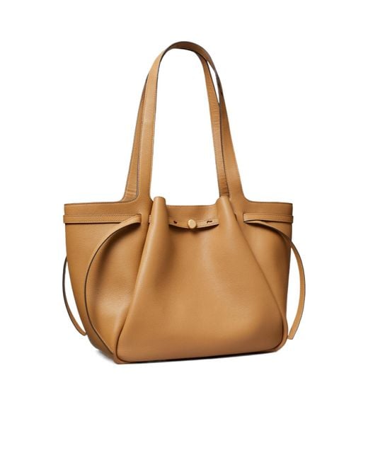 Tory Burch Natural Romy Medium Tote Bag