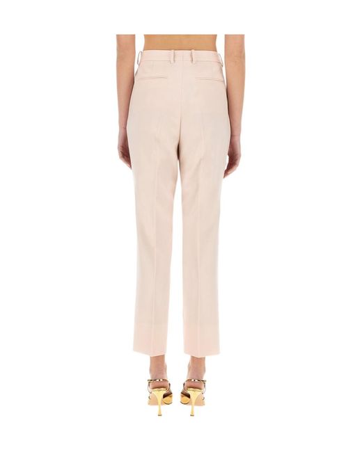 Tom Ford Natural Straight Tailored Trousers