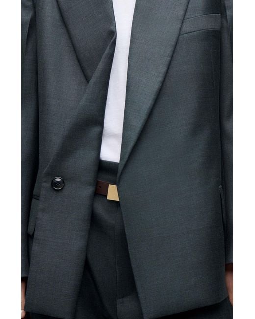Victoria Beckham Black Wool Jacket