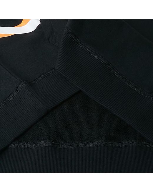 Valentino Black V Logo Hoodie for men