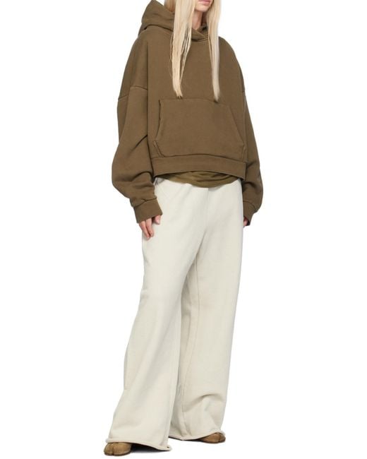 Entire studios Brown Heavy Long Sleeved Hoodie