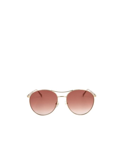 Longchamp Pink Pilot Frame Sunglasses