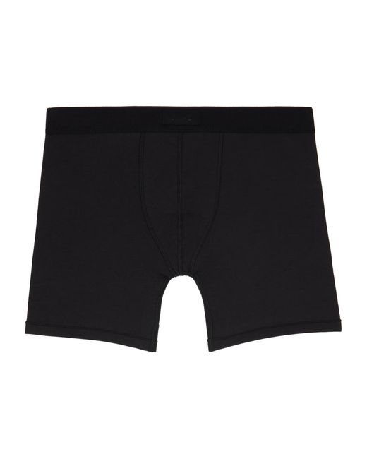 Skims Gray Logo Boxer Briefs Three-Pack for men
