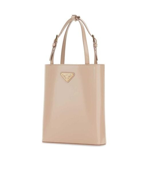 Prada Natural Logo Handbag