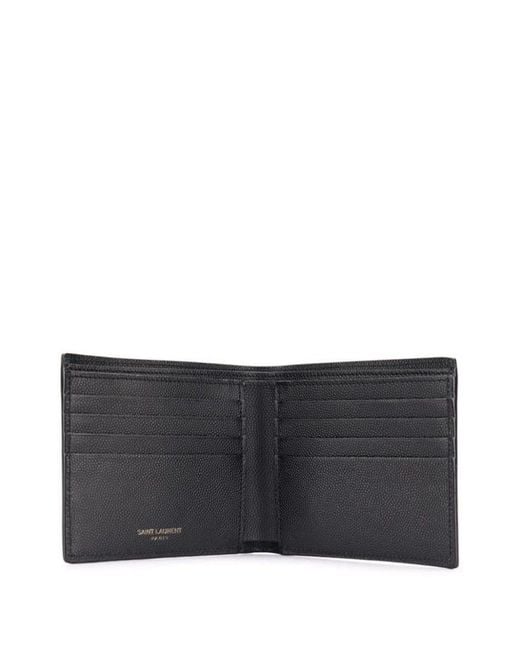 Saint Laurent Black Monogram East/West Wallet for men