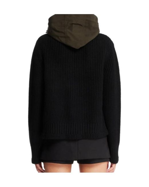 Sacai Black Layered Jacket