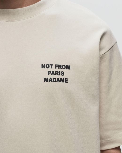 Drole de Monsieur White Drôle De Monsieur Le T-Shirt Slogan T-Shirt for men