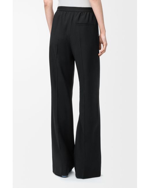 Loewe Black Logo Jacquard Waistband Trousers