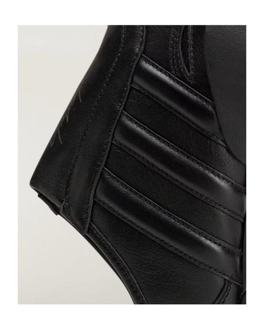 Y-3 Black Regu Slides for men