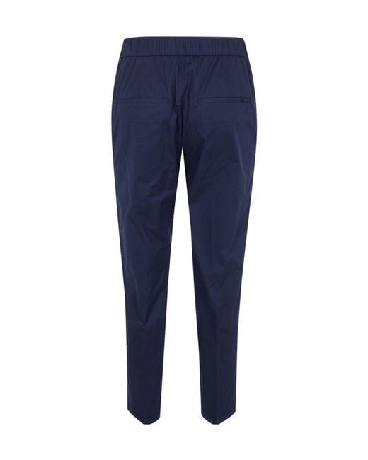 Seventy Blue Fine Poplin Stretch Pants