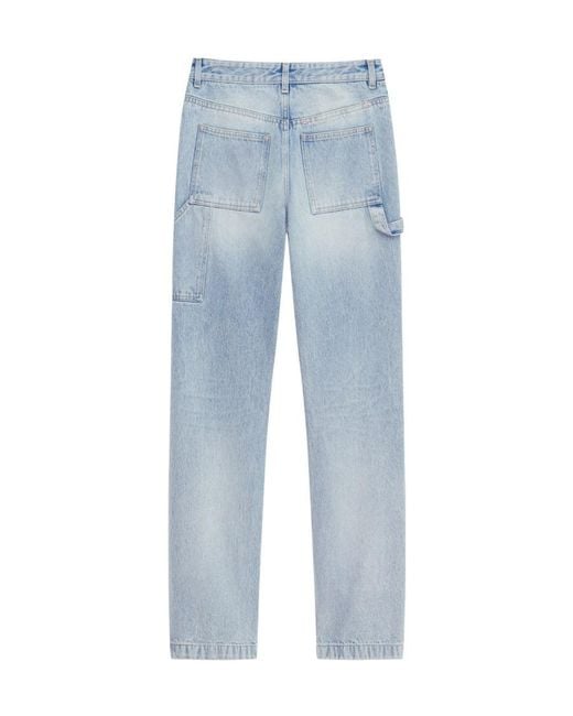Givenchy Blue Oversized Boyfriend Jeans