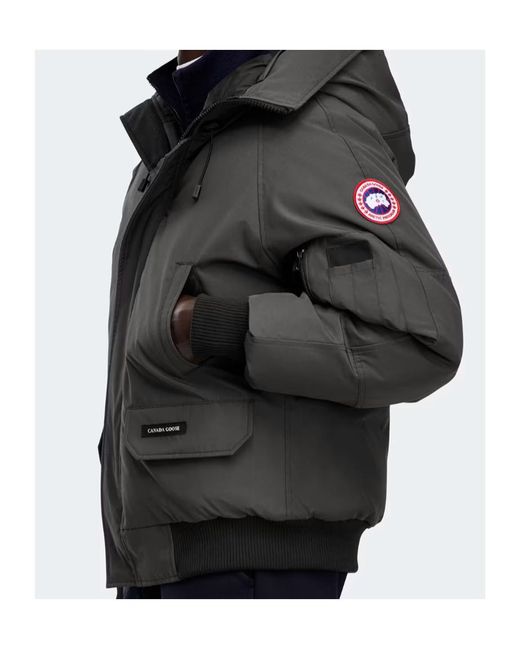 Canada Goose Gray Chilliwack Bomber Jacket for men