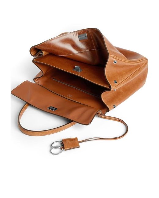 Balenciaga Brown Rodeo Medium Handbag