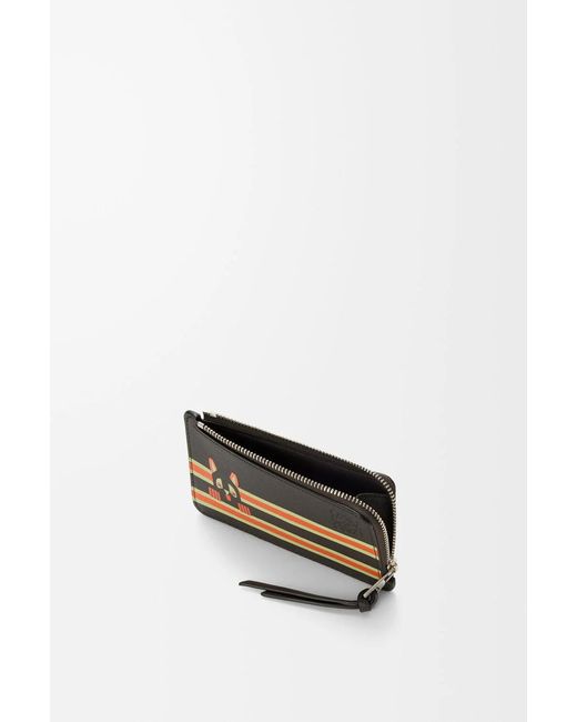 Loewe Black X Louis Wain Futurist Cat Cardholder