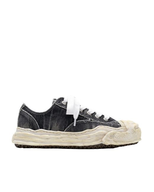 Maison Mihara Yasuhiro Black Hank Og Low-Top Sneakers for men