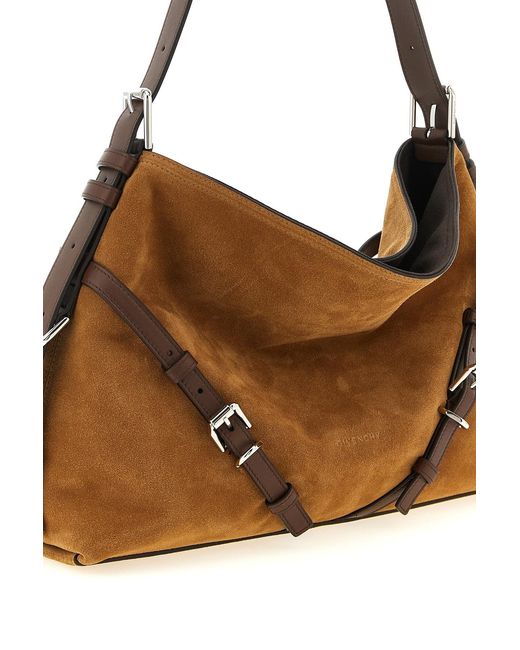Givenchy Brown Voyou Medium Shoulder Bag