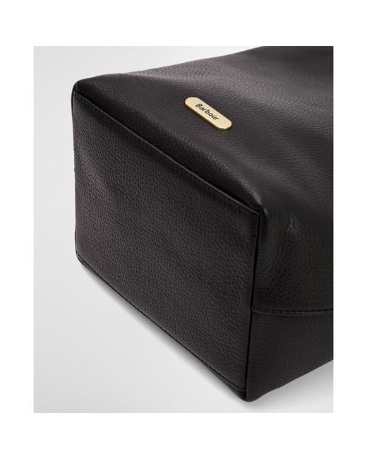 Barbour Black Bucket Bag