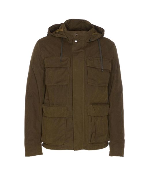 Herno Green Jackets for men