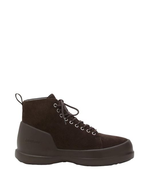 Moon Boot Brown Lace-Up Hiking Boots for men