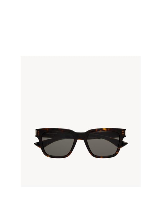 Saint Laurent Metallic Eyewear Sl 790 Square Frame Sunglasses for men