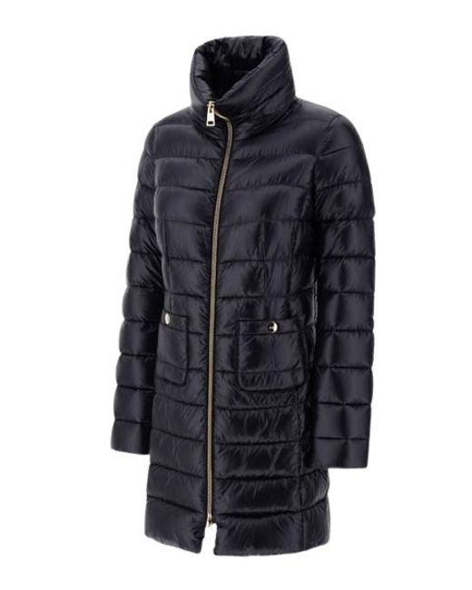 Herno Blue Turtleneck Down Jacket