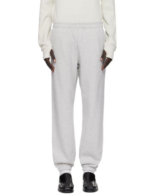 Entire studios Gray Logo Track Pants for men