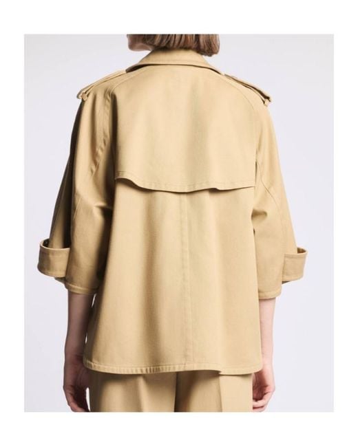 Fay Natural Short Double-Breasted Jacket
