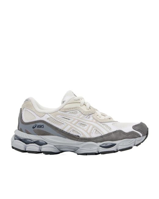 Asics White Gel-Nyc Lace-Up Sneakers for men